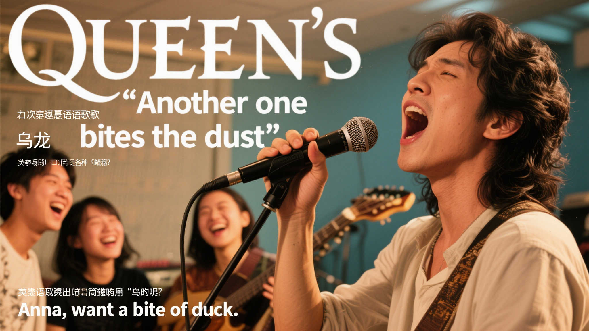 这段真的笑到不行!我完全没预料到学一首歌还能有这么多搞笑的地方,哈哈 这段真的笑到不行!我完全没预料到学一首歌还能有这么多搞笑的地方,哈哈